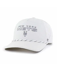 '47 Brand Men's White New York Mets Forward Vault Hitch Adjustable Hat