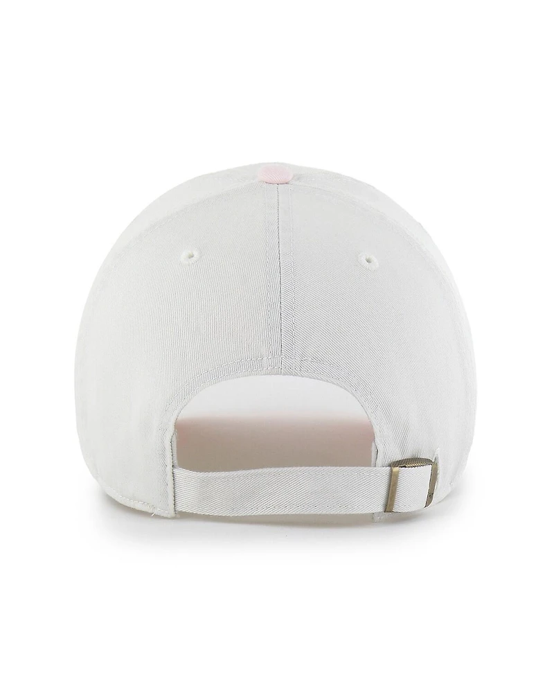 '47 Brand Women's White Las Vegas Raiders Gelato Two-Tone Clean Up Adjustable Hat