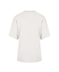 Stoney Clover Lane X '47 Brand Women's Sand Boston Red Sox Crossover Base Foundation T-Shirt