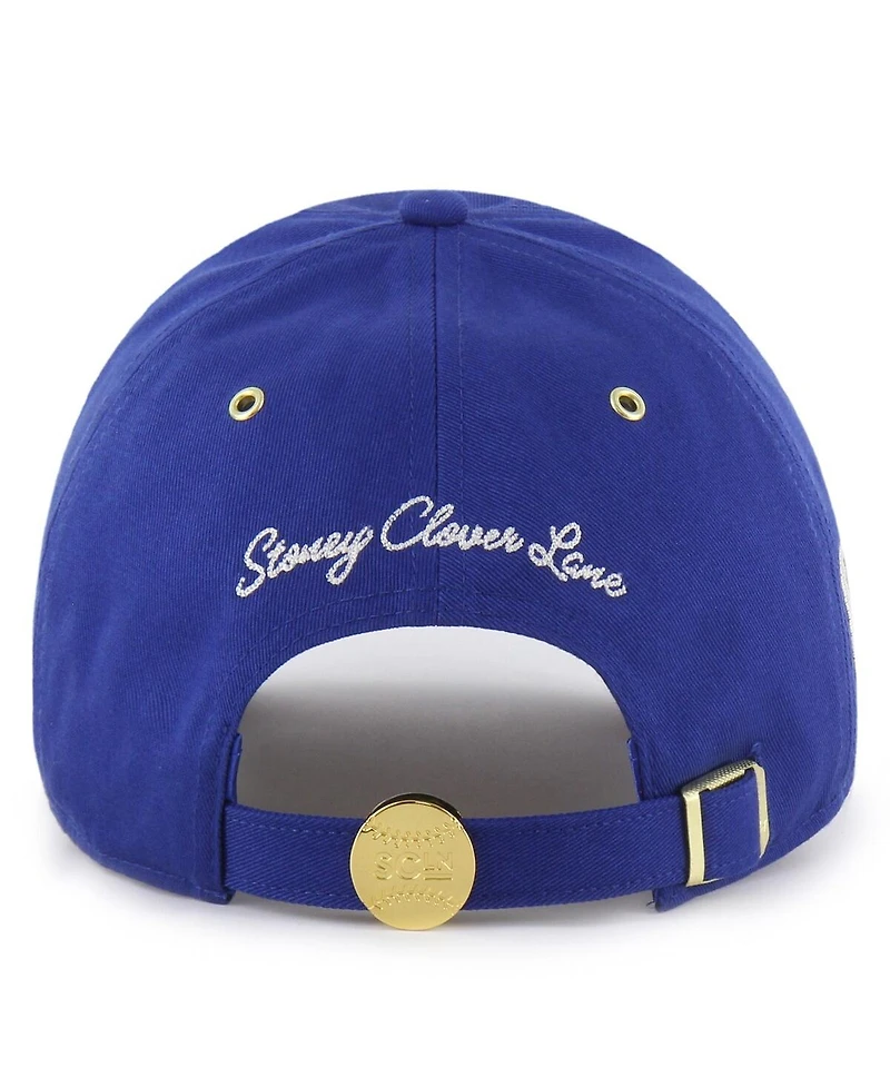 Stoney Clover Lane X '47 Brand Men's Royal Chicago Cubs Acro Charm Clean Up Adjustable Hat