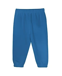 Mitchell & Ness Toddler 2-Piece Cream/Blue Minnesota Timberwolves Retro Roots Oversized Pullover Hoodie and Pants Set