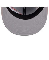 New Era Men's Royal/Orange New York Mets Stretched Two-Tone 9FIFTY Adjustable Hat