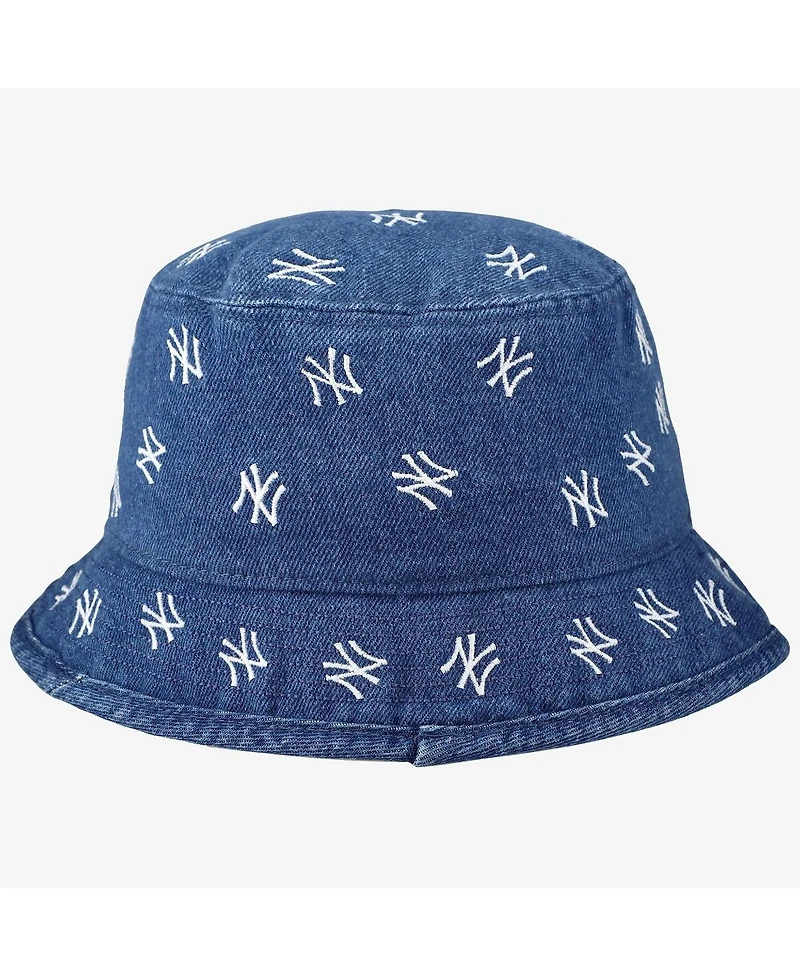 New Era Women's New York Yankees Denim Micro Bucket Hat