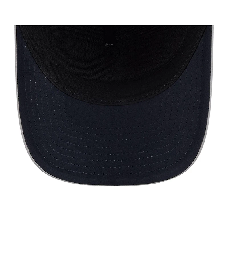 New Era Men's Gray Boston Red Sox Micro Logo 9FORTY M-Crown A-Frame Adjustable Hat