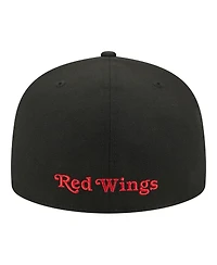 New Era Men's Black Detroit Red Wings Zamboni 59FIFTY Fitted Hat