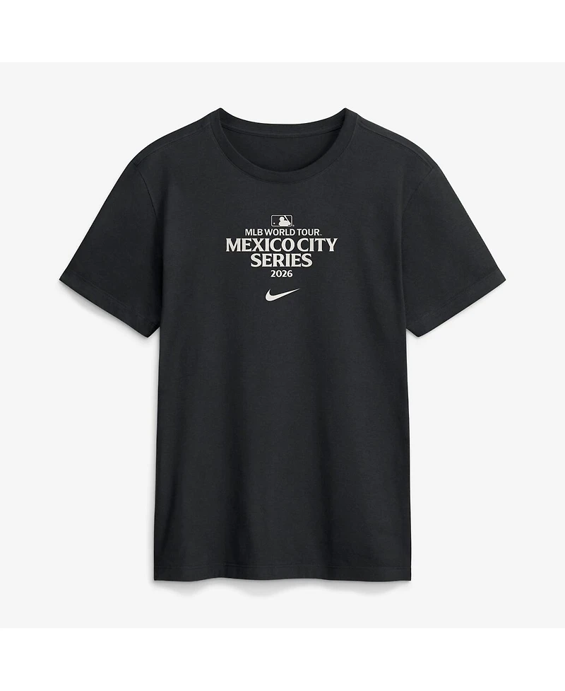 Nike Men's Black San Diego Padres vs. Arizona Diamondbacks Mlb World Tour: Mexico City Series Match Up T-Shirt