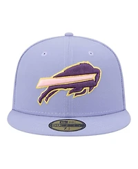 New Era Men's Light Purple Buffalo Bills Lavender Bloom 59FIFTY Fitted Hat