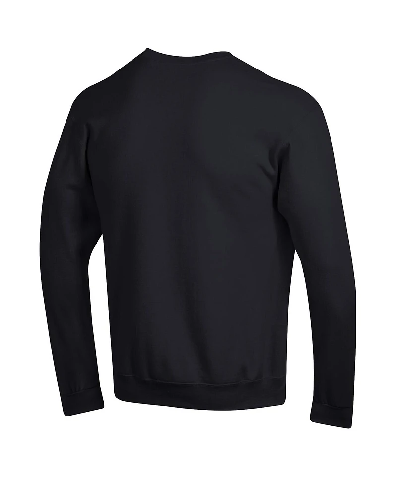 Champion Men's Black Pittsburgh Pirates Powerblend Wordmark Sweatshirt