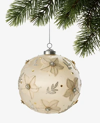 Holiday Lane Gilded Glamour Ball Ornament, Macy's Exclusive