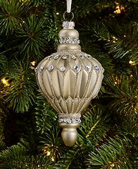 Holiday Lane Gilded Glamour Finial Ornament, Macy's Exclusive