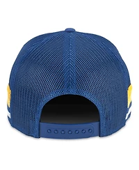 American Needle Men's Royal Buffalo Sabres HotFoot Side Stripes Adjustable Trucker Hat