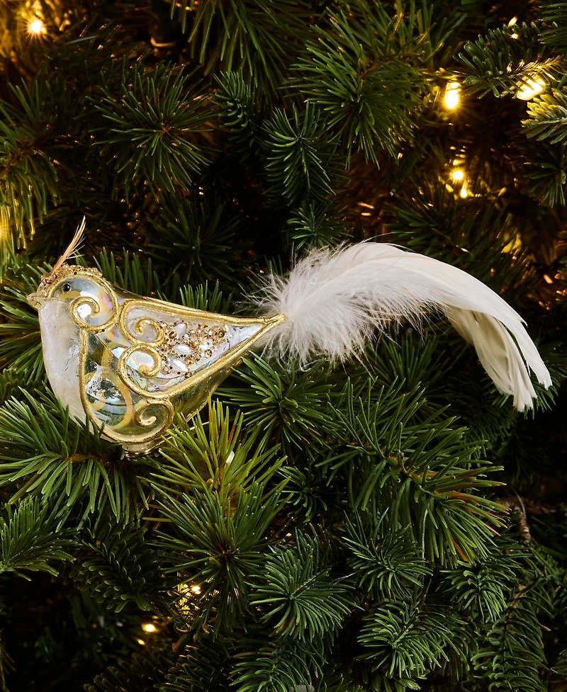 Holiday Lane Gilded Glamour Cardinal Bird Ornament, Macy's Exclusive