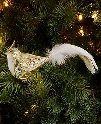 Holiday Lane Gilded Glamour Cardinal Bird Ornament, Macy's Exclusive