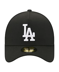 New Era Men's Black Los Angeles Dodgers A-Frame 59FORTY Fitted Hat