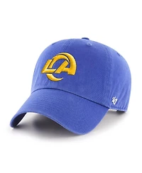 '47 Brand Men's Royal Los Angeles Rams Primary Logo Clean Up Adjustable Hat