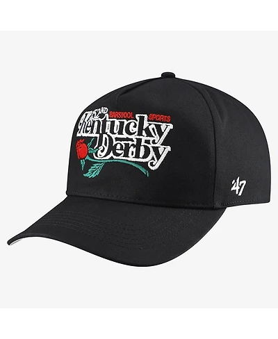 Barstool Golf x '47 Men's Black 152nd Kentucky Derby Hitch Adjustable Hat