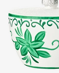 Holiday Lane Holiday Toile Tea Cup Ornament, Macy's Exclusive