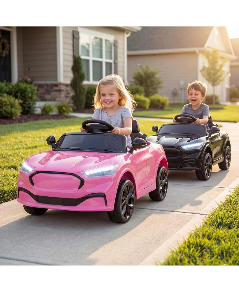 Slickblue 12V Battery Powered Kids Ride On Car with Parent Control and Horn
