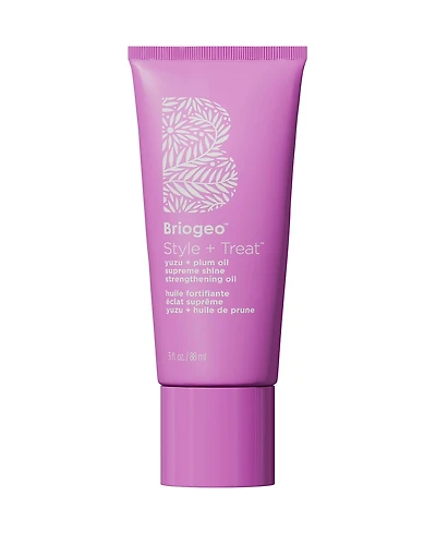 Briogeo Style Treat Yuzu Plum Oil Supreme Shine Strengthening Oil, 3 oz.
