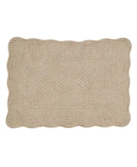 Saro Lifestyle Charming Quilted Placemats, Set of 4