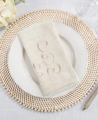 Saro Lifestyle Embroidered Design Table Napkins, Set of 4