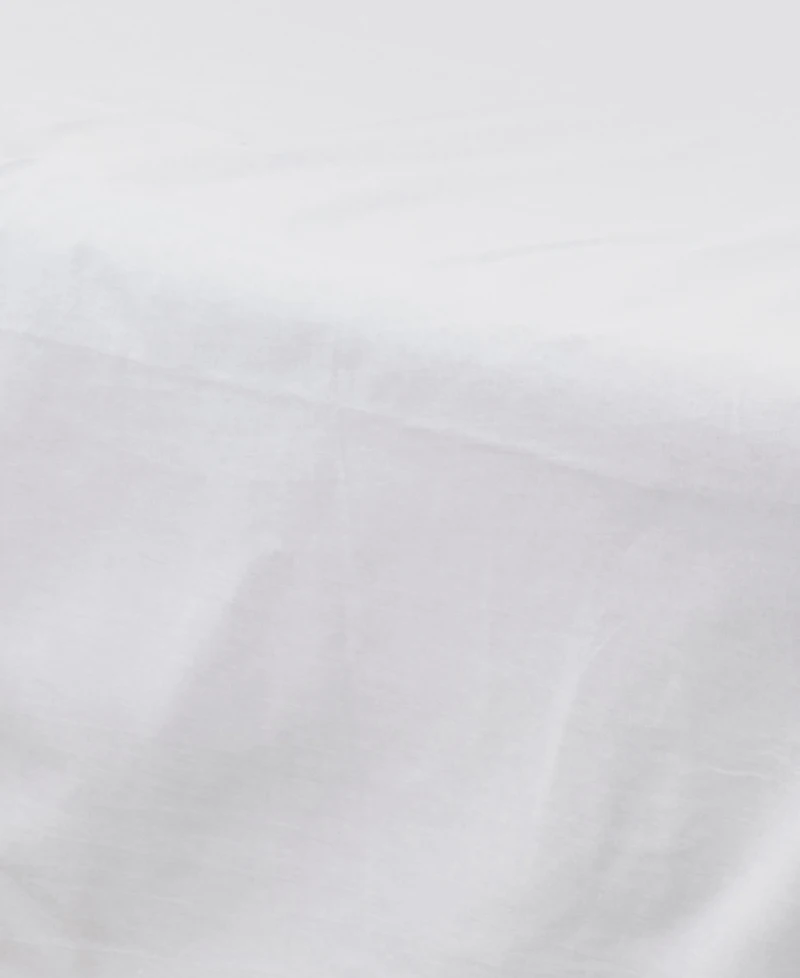 Saro Lifestyle Hemstitched Border Design Rochester Tablecloth, 70" x 104"