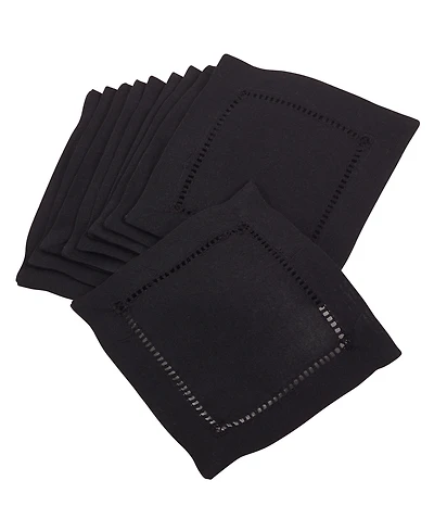 Saro Lifestyle Hemstitched Border Napkins