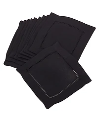 Saro Lifestyle Hemstitched Border Napkins