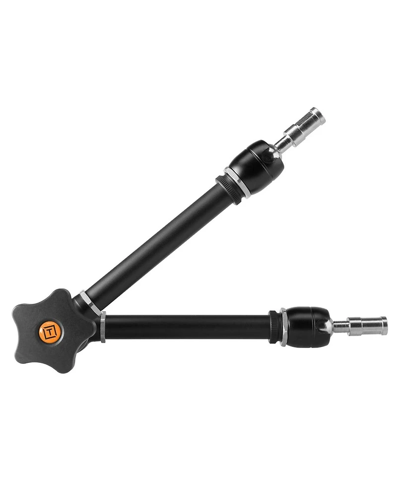 Tether Tools Rock Solid Master Clamp, 0.5-2.1" Range, Bundle with Articulating Arm and AeroTab Standard Mounting System
