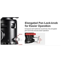SunwayFoto Eb-52 Epic Series Traveler Ball Head with Quick Release Plate
