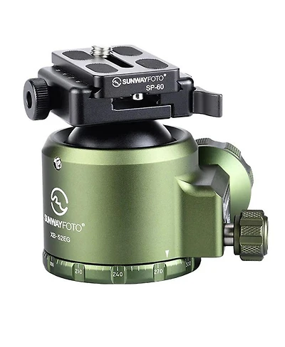 SunwayFoto Xb-52EG Xb Series Low-Profile Ball Head with Sdc-50 Duo-Lever Clamp