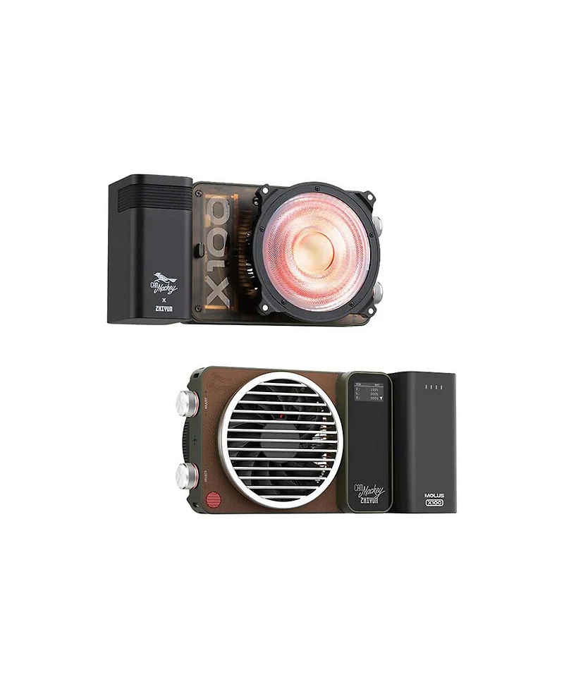 Zhiyun Molus X100 100W Rgb Pro Pocket Cob Led Light