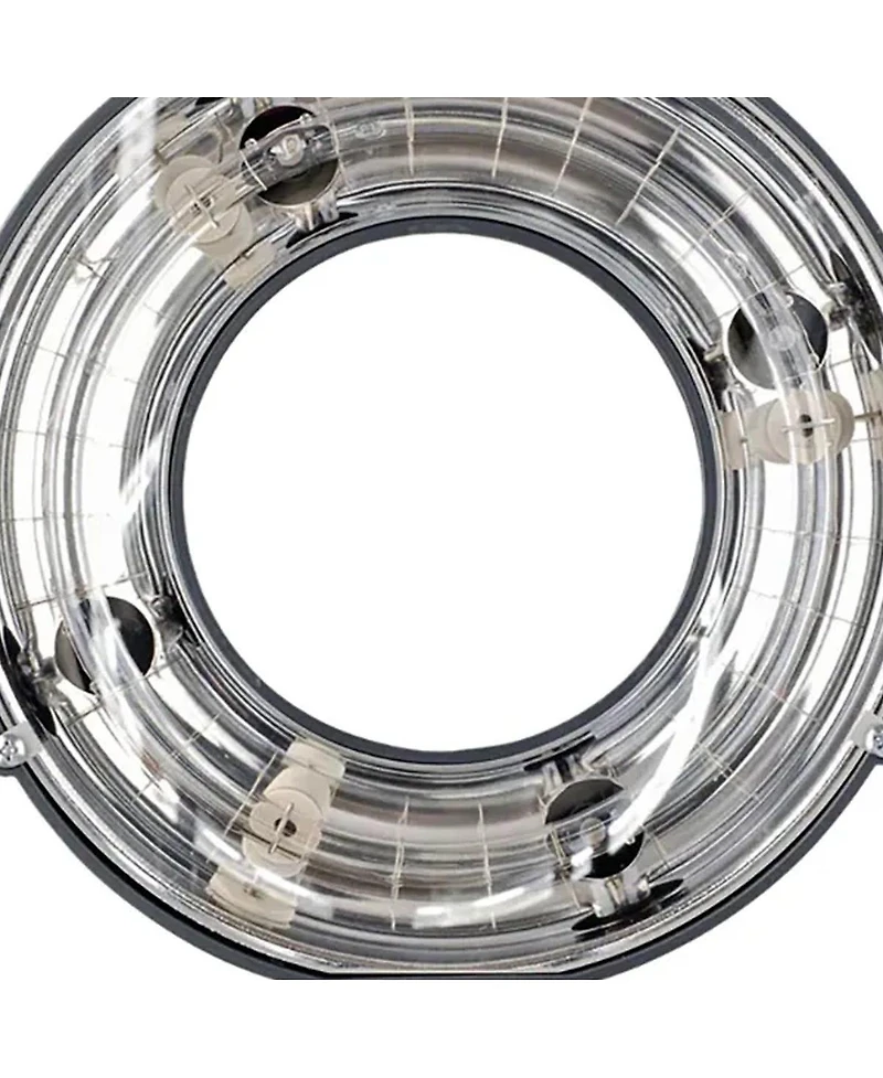 Hensel Ringflash 3000-xs, 3000 Watt Second Flash Head with Built-in Camera Mount, Attached 16.5' Cable