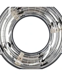 Hensel Ringflash 3000-xs, 3000 Watt Second Flash Head with Built-in Camera Mount, Attached 16.5' Cable