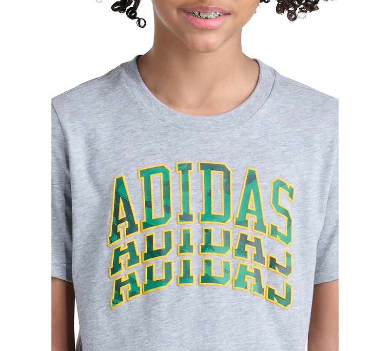 adidas Boys' 8-20 Short-Sleeve T-Shirt