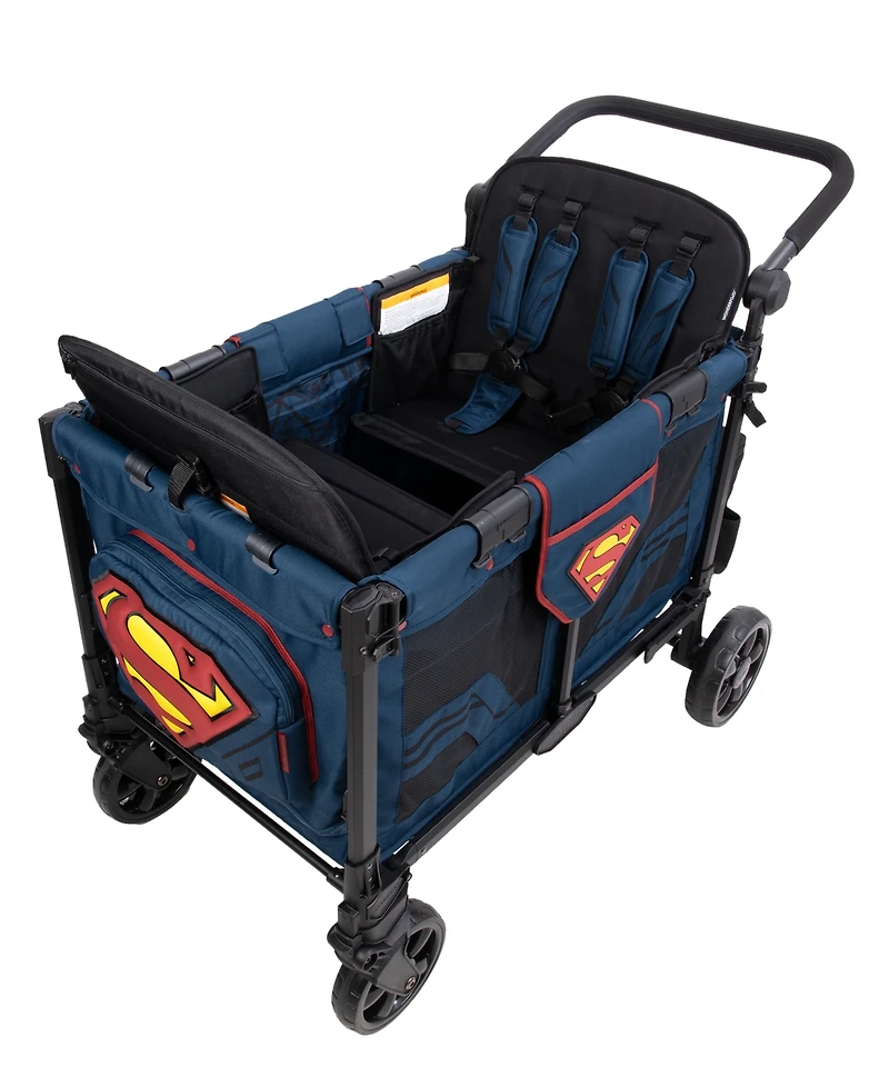 WonderFold Wagon W4 Elite Pro Superman Stroller Wagon
