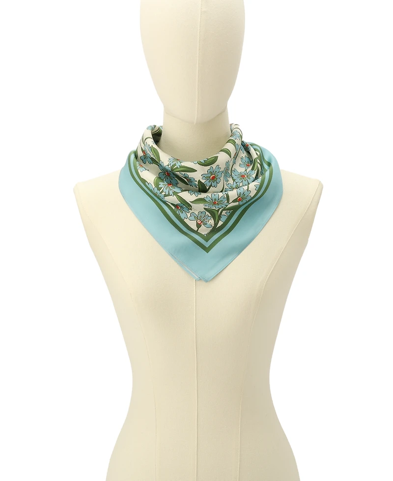 kate spade new york Women's Spring Ditsy Bandana Scarf