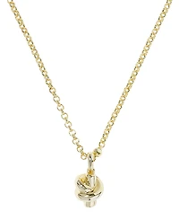 Kendra Scott 14k Gold-Plated Parker Knot Short Pendant Necklace