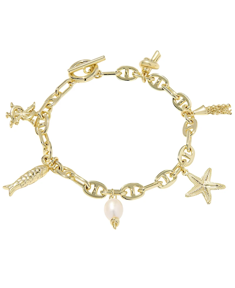 Kendra Scott 14k Gold-Plated Parker Charms Bracelet