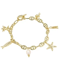 Kendra Scott 14k Gold-Plated Parker Charms Bracelet