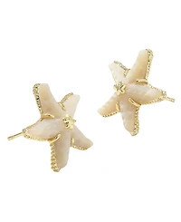 Kendra Scott Imitation Pearl Parker Starfish Stud Earrings