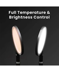 Lume Cube Edge Light 2.0 Bi-Color Led Desk Lamp with Electronic Base
