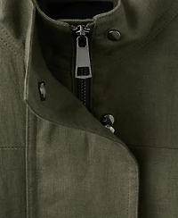 Mango Women's Linen Belted Jacket