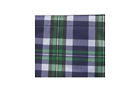 Household Essentials Plaid Krush Container All-Purpose Utility Tote with Green Pockets