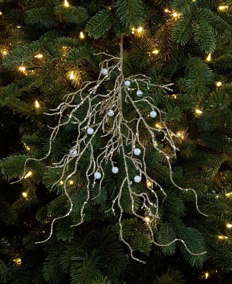 Holiday Lane Seaside Embellished Twig Pick Ornament, Macy's Exclusive
