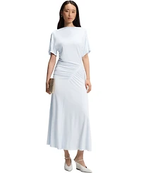 Boss by Hugo Women's Slim-Fit Gathered Detail Jersey Dress