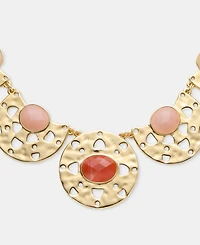 Style & Co Gold-Tone Pendant Link Necklace, Macy's Exclusive