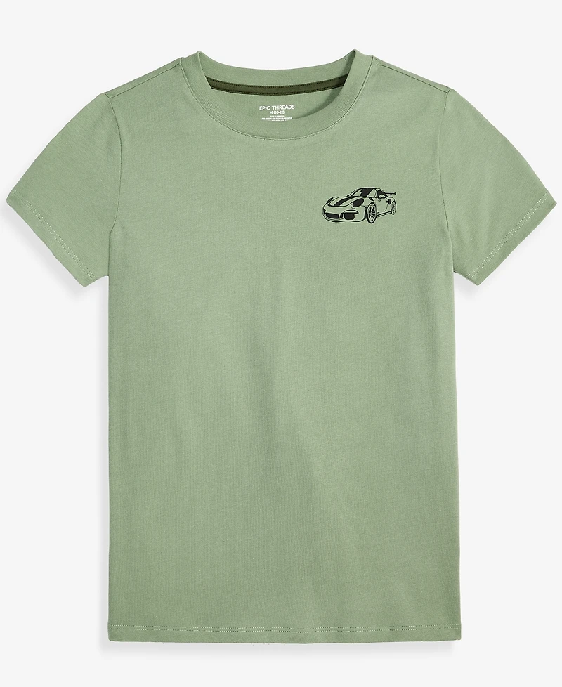 Epic Threads Boys' Xs-xl Car Graphic T-Shirt, Macy's Exclusive