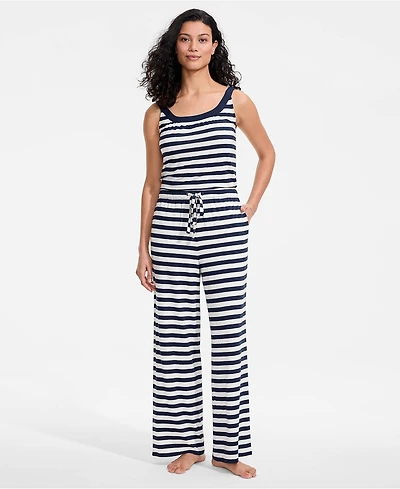 Lands' End Women's Cooling 2 Piece Pajama Set - Flowy Tank and Pants