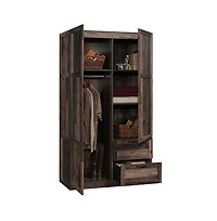 Sauder Miscellaneous Storage Storage Armoire, Reclaimed Pine finish